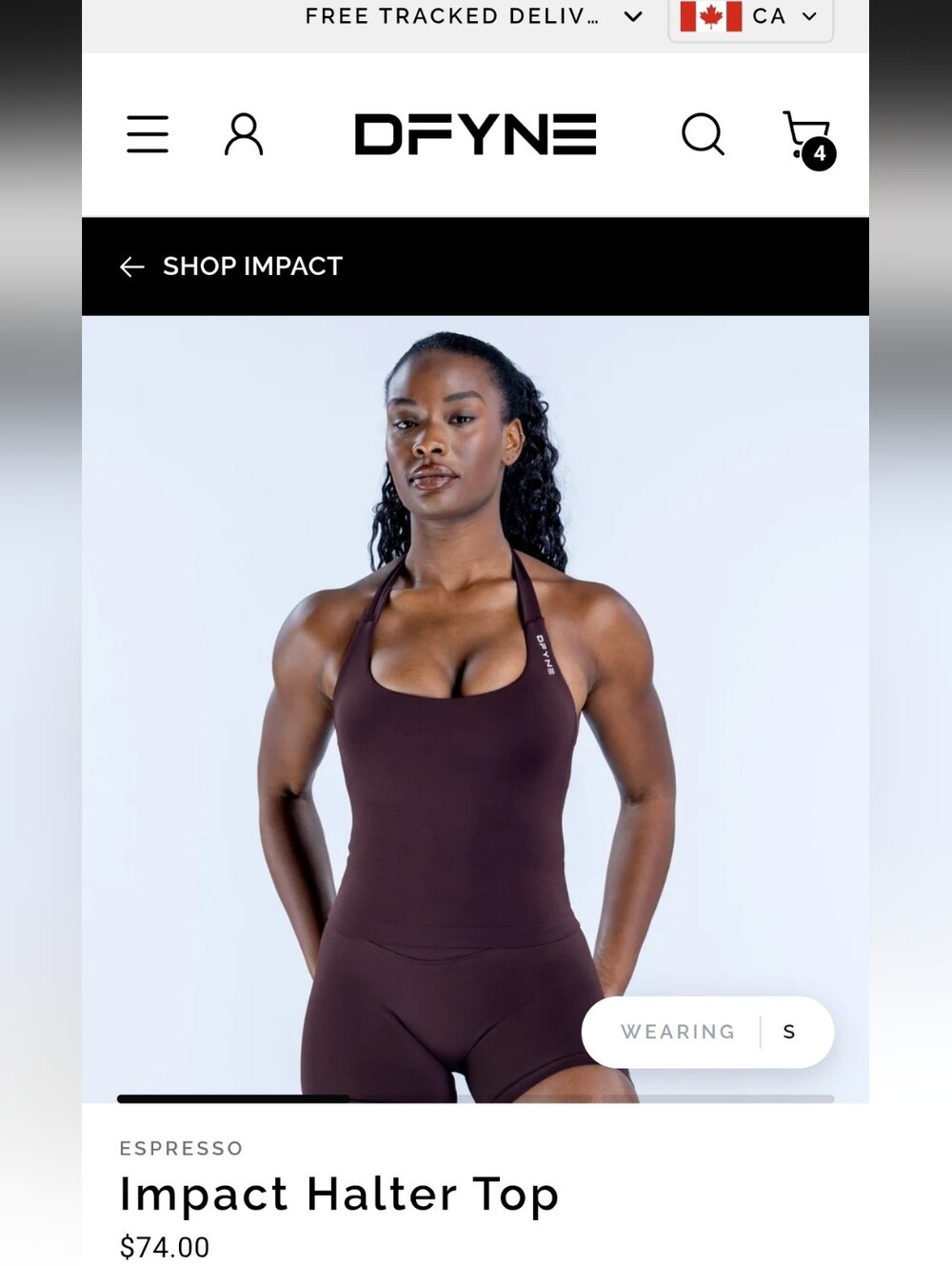 Dfyne Impact Halter